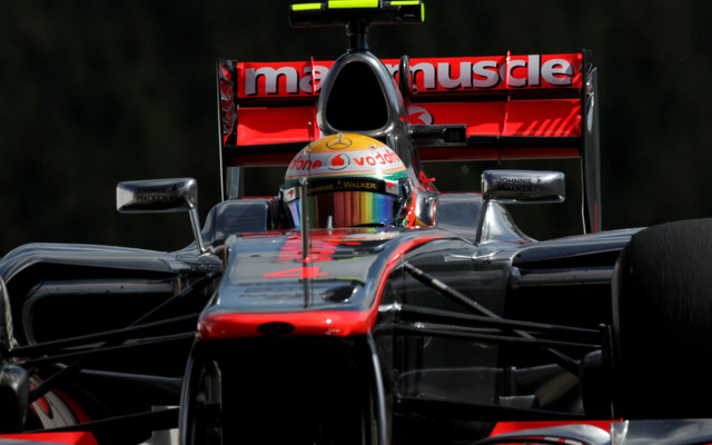 段付きノーズ（マクラーレン 2012年ベルギーGP）