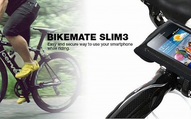 自転車用ケース型スマートフォンホルダー「SLIM3」