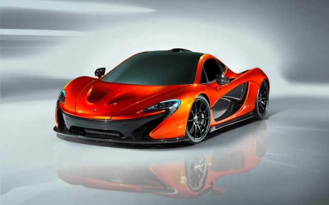 マクラーレンの新型スーパーカーのデザインスタディ、P1