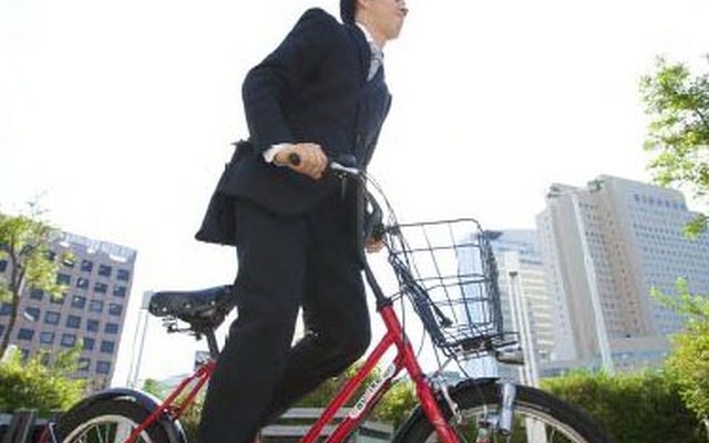 横浜市とNTTドコモが社会実験として実施しているサイクルシェア「baybike（ベイバイク）」