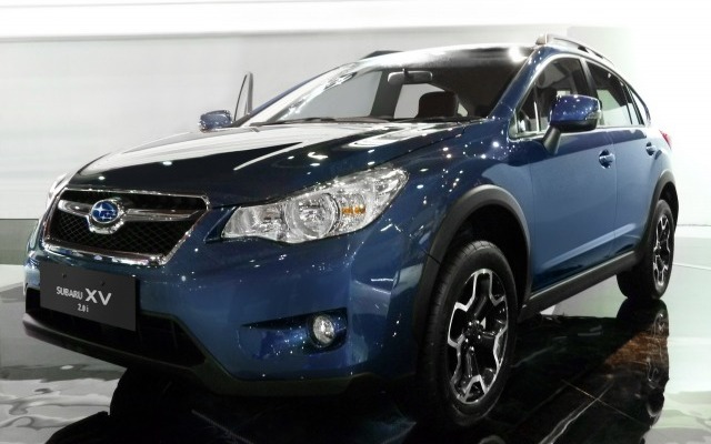 SUBARU XVの試作車