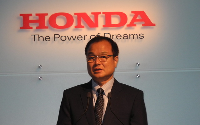 ホンダの伊東孝紳社長会見（12年9月21日）