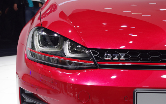 VWはパリモーターショーで新型ゴルフの高性能版「GTI」のコンセプトモデルを発表した