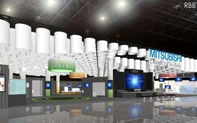 CEATEC 2012、三菱電機ブース（イメージ）