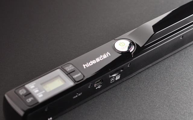 Wi-Fi経由でスキャンデータをスマホにも転送できる「hidescanPro」