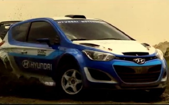 ヒュンダイ i20 WRC のテスト映像
