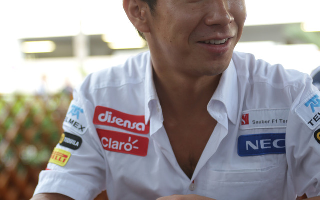 小林可夢偉（2012年 F1シンガポールGP）