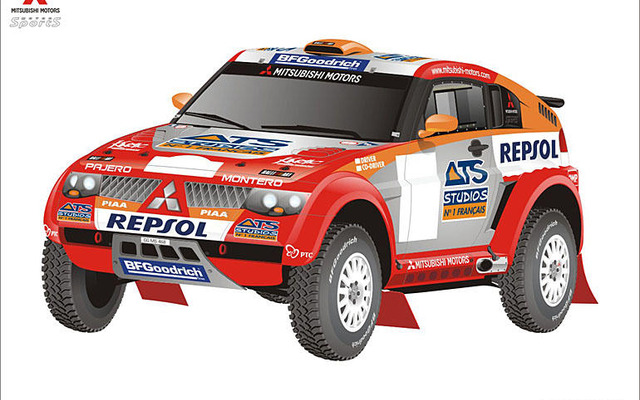 【パリダカ05】三菱自動車、参戦体制を発表