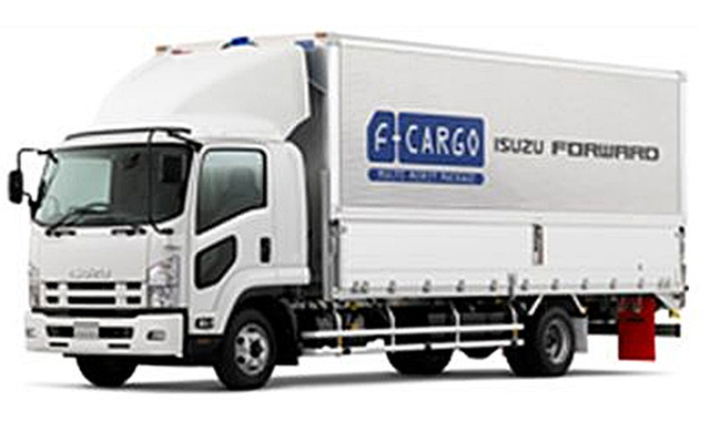 いすゞ・フォワード F-CARGO ウィングボディ、フルキャブ、リーフサス