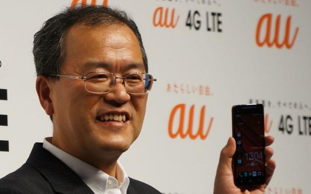 KDDIの田中孝司社長