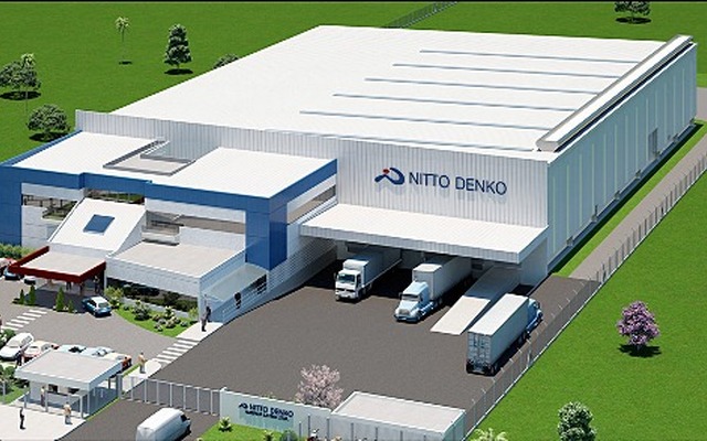 日東電工・ブラジル新工場の完成予想図