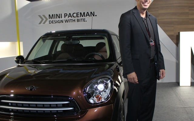 BMWグループMINIマーケティング本部長のアンドリアス ヴェッケ氏