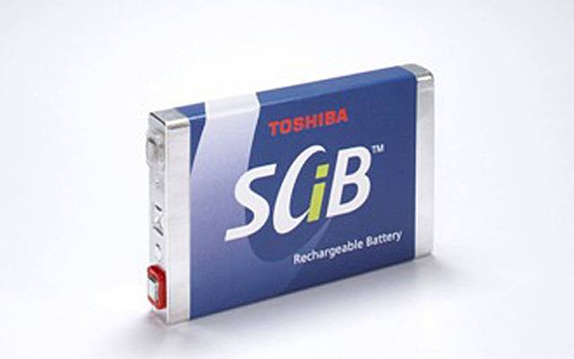 東芝製二次電池・SCiB