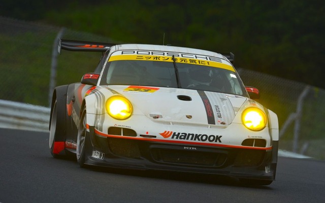 GT300クラス、影山正美/藤井誠暢組の『HANKOOK PORSCHE』（参考画像）