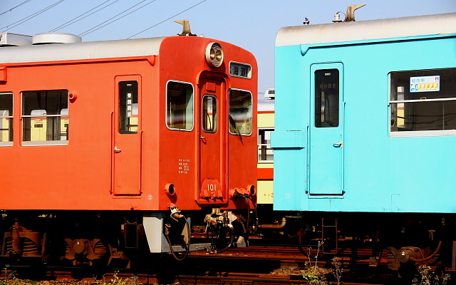関東鉄道 水海道車両基地