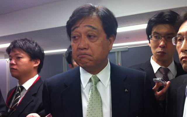 三菱自動車・益子修社長