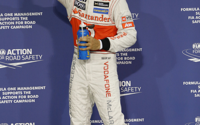マクラーレンのルイス・ハミルトン（2012年 アブダビGP）