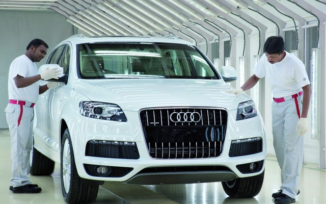 インドで現地生産が開始されたアウディQ7
