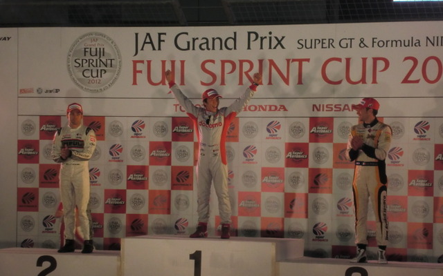 Fニッポンは伊沢が優勝。2位オリベイラ、3位デュバル。