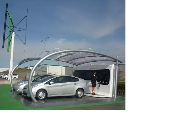 森精機、伊賀事業所に電気自動車ステーションを新設