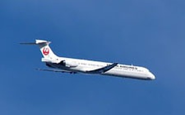 JAL・MD90型機
