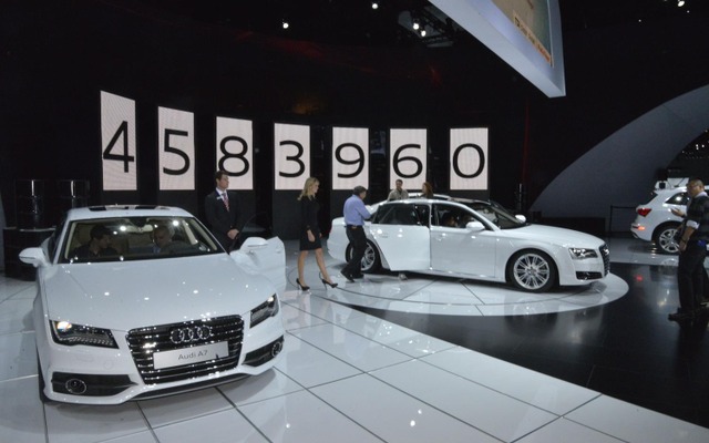 アウディのクリーンディーゼル、TDI搭載車（ロサンゼルスモーターショー12）