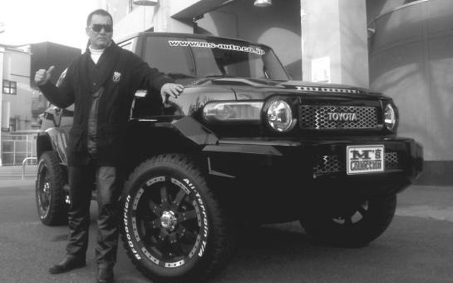 蝶野正洋氏とFJクルーザー