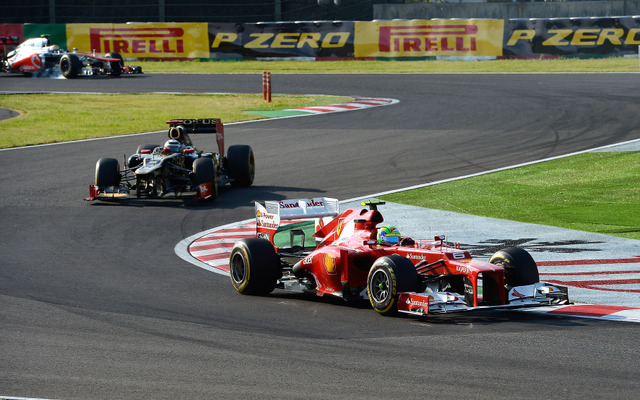 フェラーリのフェリペ・マッサ（F1 日本GP）