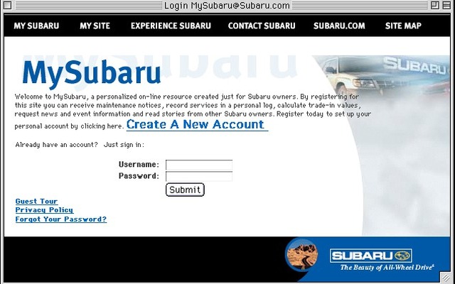 スバル・アメリカの個人向けウェブサイト---もっと知ってください