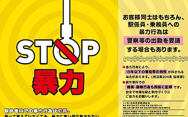 暴力行為防止ポスター「STOP暴力」