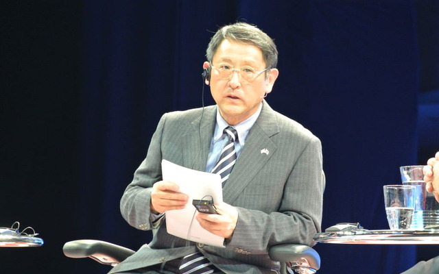 トヨタ自動車・豊田章男社長