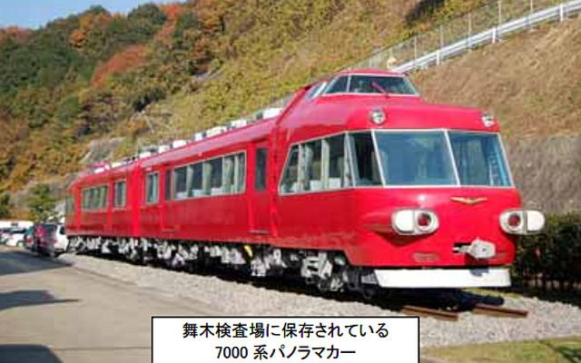 名鉄・7000系パノラマカー