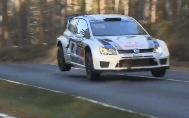 フォルクスワーゲン ポロR WRCのテスト映像