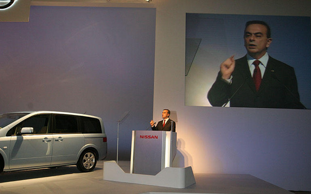 ゴーン日産社長「円高の影響は軽微」