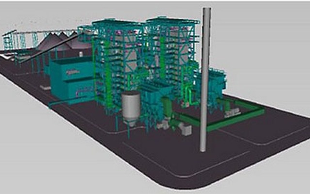 循環流動層ボイラーを採用した石炭火力発電設備