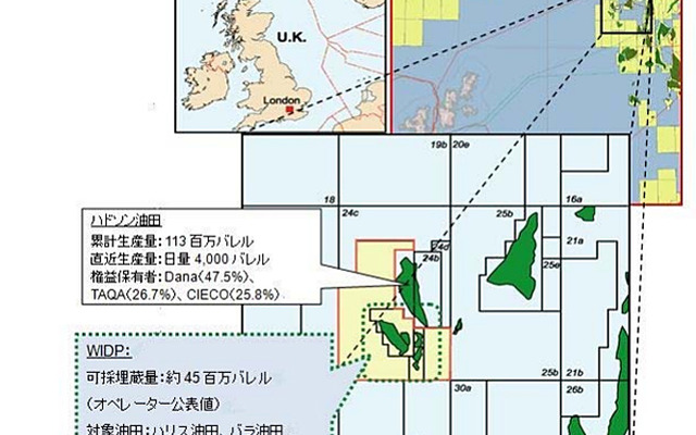 鉱区位置図