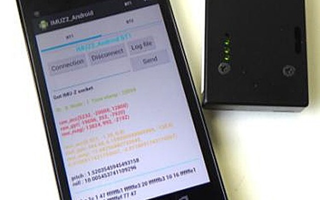 ZMP・Android対応9軸ワイヤレスモーションセンサ