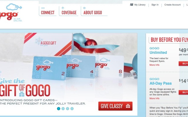 gogo webサイト