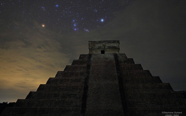 Orion over El Castillo