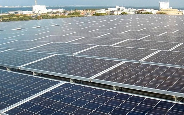 バンドー化学・太陽光発電システム（イメージ）