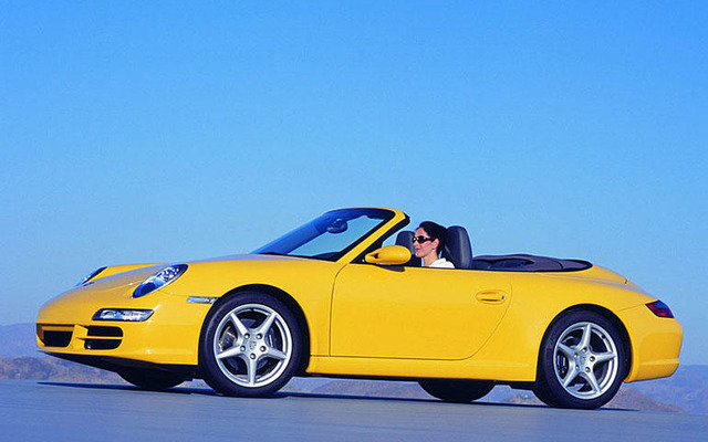 【デトロイトモーターショー05】ポルシェ 911 カブリオレ 北米発表