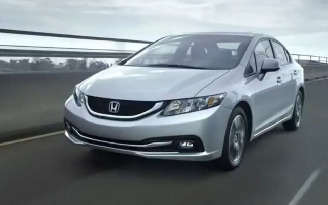 ホンダシビック2013年モデルの米国CM