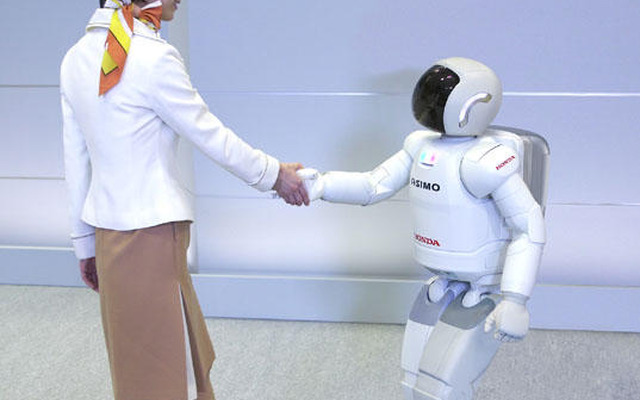 【ホンダ ASIMO 新技術】2010年、オフィスに来る