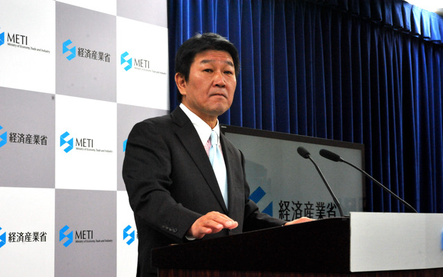茂木敏充経済産業相（11日・経産省）