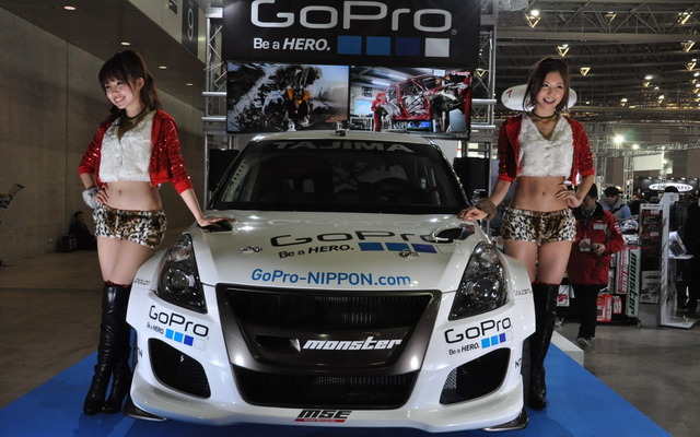 【東京オートサロン13】チームAPEVパイクスピーク参戦車とスーパースイフトが登場