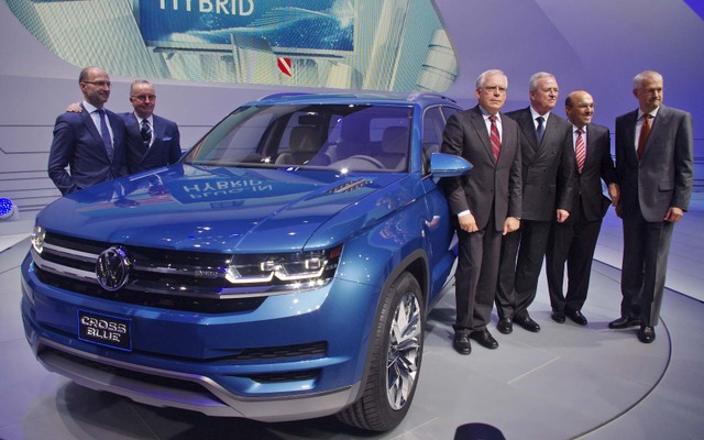 VW クロスブルーSUV（デトロイトモーターショー13）