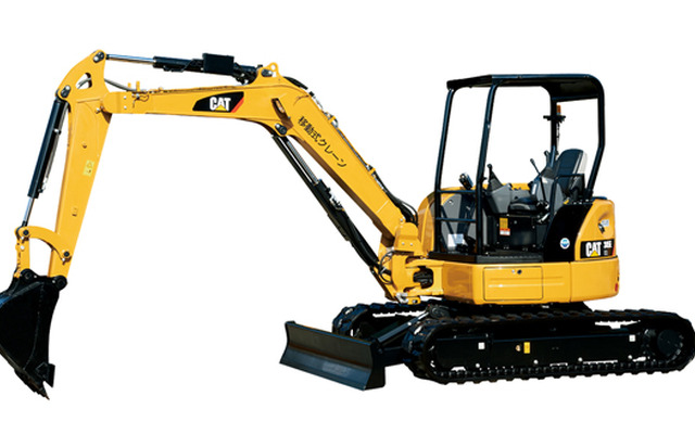 キャタピラー・Cat305E CR後方超小旋回型ミニ油圧ショベル 