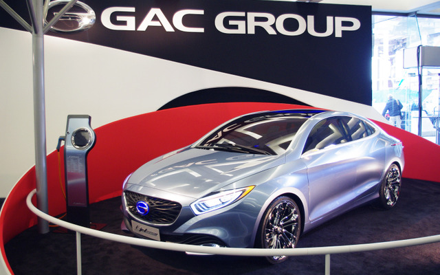 広汽集団（GAC）がデトロイトモーターショーに初出展。写真はPHVの『E-JET』