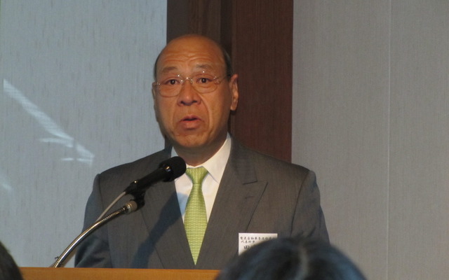 電気自動車普及協議会の田島伸博代表幹事