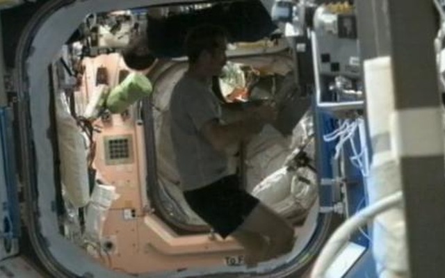 国際宇宙ステーション（動画キャプチャ）